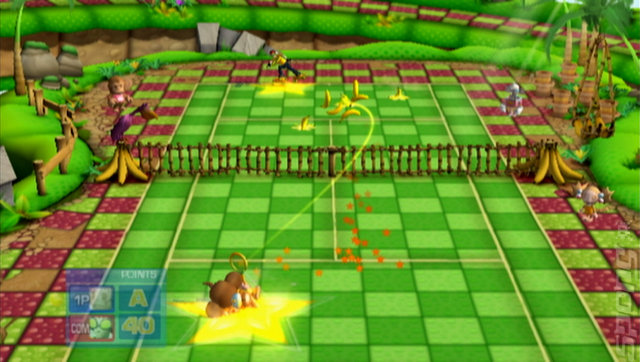 SEGA Superstars Tennis - Wii Screen