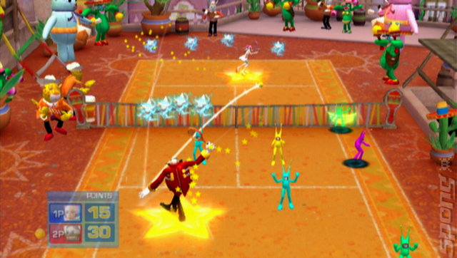 SEGA Superstars Tennis - Wii Screen