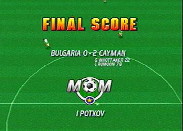 Sensible Soccer - PlayStation Screen