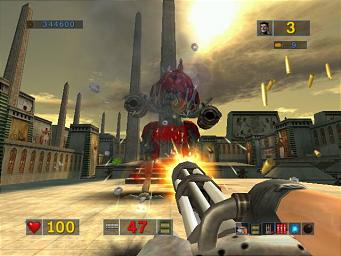 Serious Sam - Xbox Screen