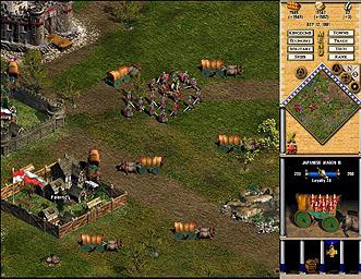 Seven Kingdoms II - PC Screen