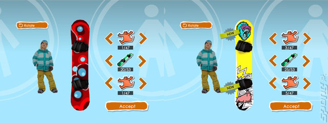 Shaun White Snowboarding: World Stage - Wii Screen