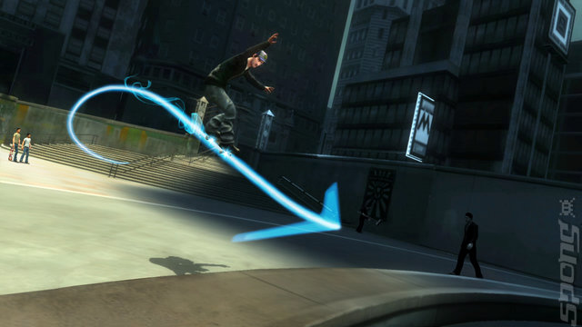 Shaun White Skateboarding - PS3 Screen