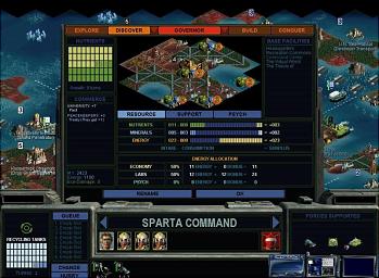 Sid Meier's Alpha Centauri - Power Mac Screen
