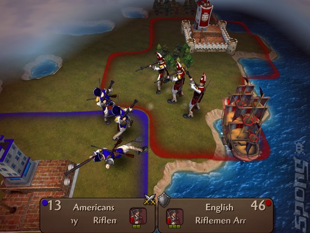 Sid Meier's Civilization Revolution 2 - iPad Screen