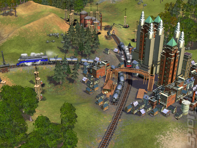 Sid Meier's Railroads! - PC Screen