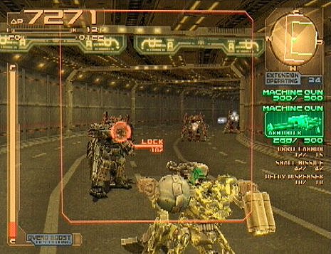 Silent Line: Armored Core - PS2 Screen