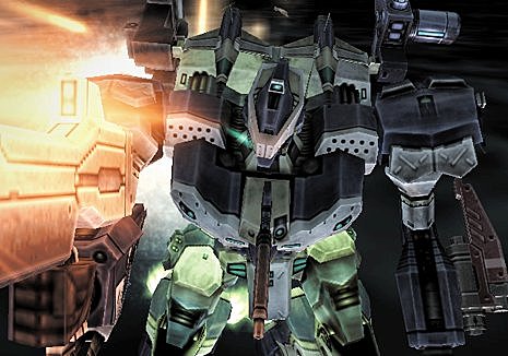 Silent Line: Armored Core - PS2 Screen