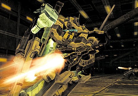 Silent Line: Armored Core - PS2 Screen