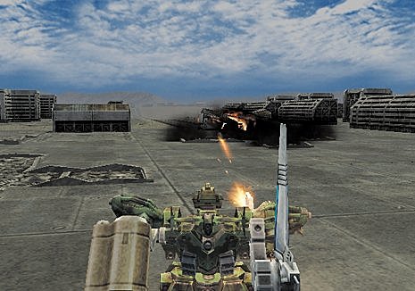 Silent Line: Armored Core - PS2 Screen