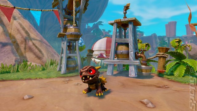 Skylanders Trap Team - PS3 Screen