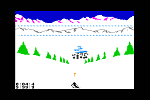 Slalom - C64 Screen