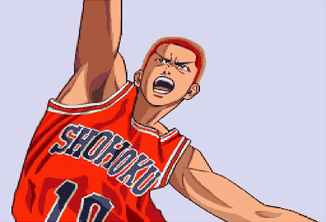 Slam Dunk: From TV Animation - SNES Screen