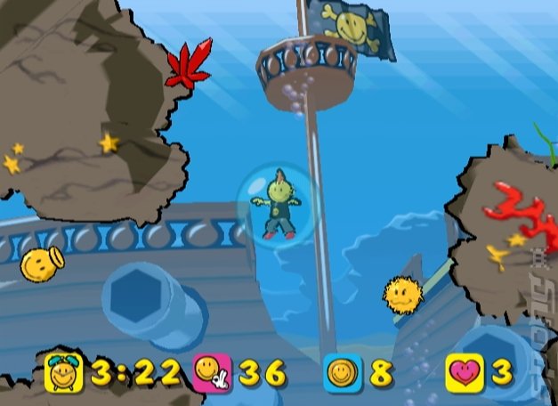 Smiley World: Island Challenge - Wii Screen
