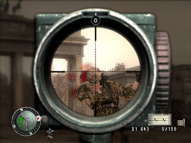 Sniper Elite - PS2 Screen