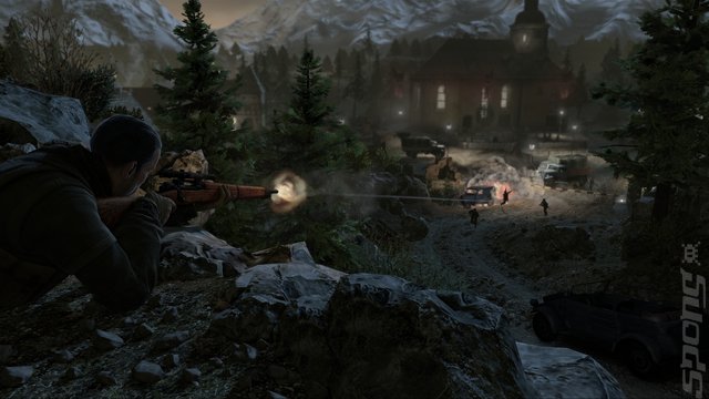 Sniper Elite V2 - PC Screen