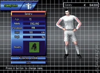 Soccer Life 2 - PS2 Screen