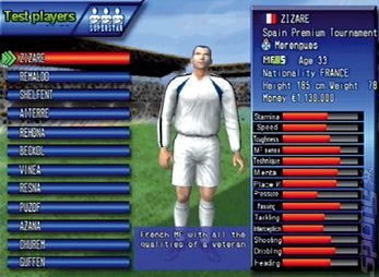 Soccer Life 2 - PS2 Screen