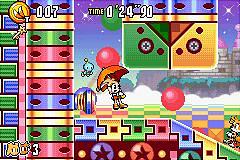 Sonic Advance 3 - GBA Screen