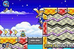 Sonic Advance 3 - GBA Screen