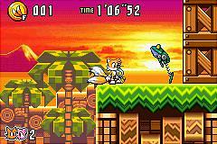 Sonic Advance 3 - GBA Screen