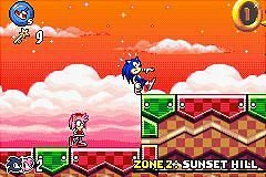 Sonic Advance 3 - GBA Screen