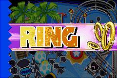 Sonic Pinball Party - GBA Screen