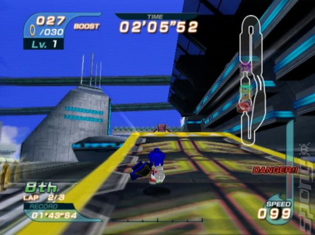 Sonic Riders - PS2 Screen