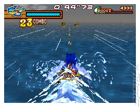 Sonic Rush Adventure - DS/DSi Screen