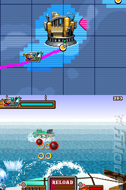 Sonic Rush Adventure - DS/DSi Screen