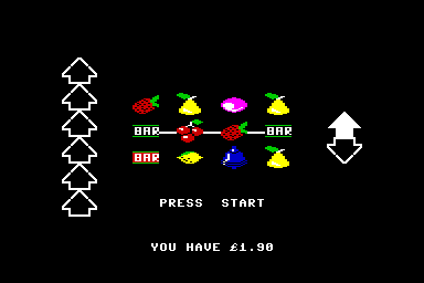 Sooper Fruit - C64 Screen
