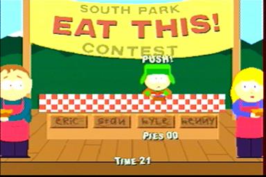 South Park: Chef�s Luv Shack  - PlayStation Screen