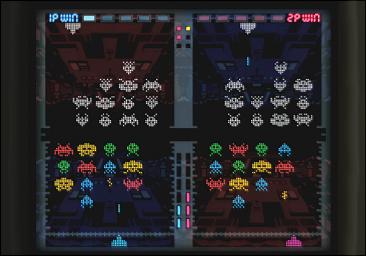 Space Invaders Anniversary - PS2 Screen