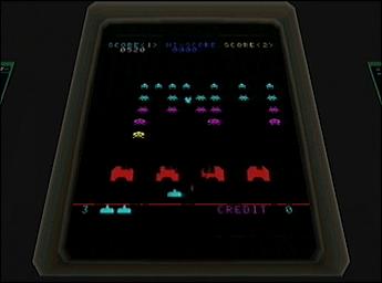 Space Invaders Anniversary - PS2 Screen
