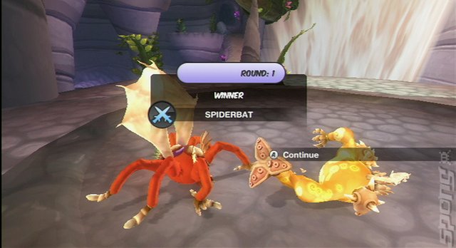 Spore Hero - Wii Screen