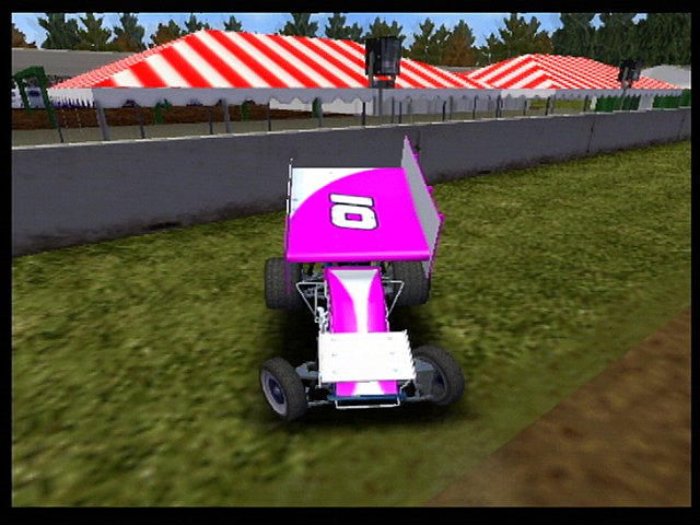 Sprint Car Challenge - PS2 Screen
