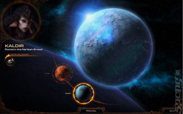 StarCraft II: Heart of the Swarm - Mac Screen