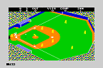 Star League Baseball - C64 Screen