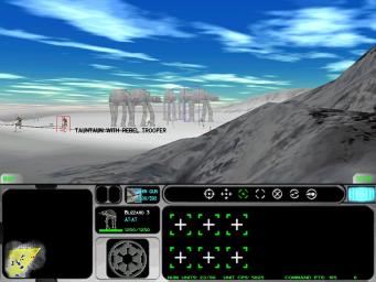 Star Wars: Force Commander - PC Screen