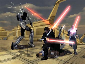 Star Wars Knights of the Old Republic II: The Sith Lords - Xbox Screen