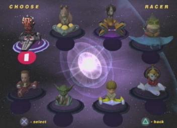 Star Wars Super Bombad Racing - PS2 Screen