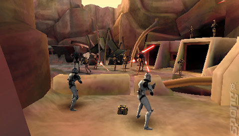 Star Wars: The Clone Wars: Republic Heroes - PSP Screen
