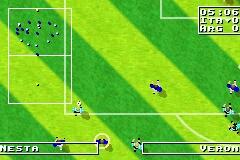 Steven Gerrard's Total Soccer 2002 - GBA Screen