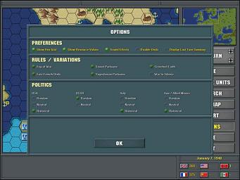 Strategic Command - PC Screen