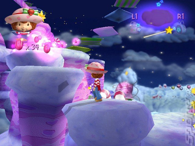 Strawberry Shortcake: Adventures in the Land of Dreams - PS2 Screen