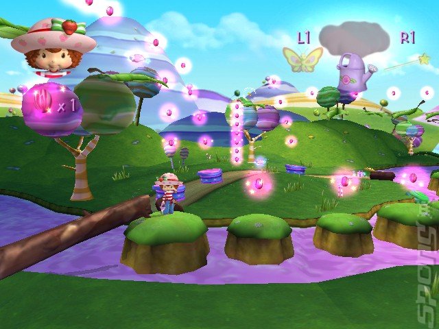 Strawberry Shortcake: Adventures in the Land of Dreams - PS2 Screen