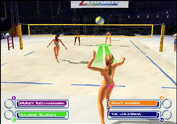 Summer Heat Beach Volleyball - PS2 Screen