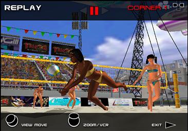 Summer Heat Beach Volleyball - PS2 Screen