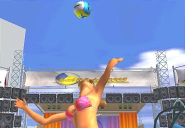 Summer Heat Beach Volleyball - PS2 Screen