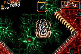 Super Ghouls 'N Ghosts - GBA Screen